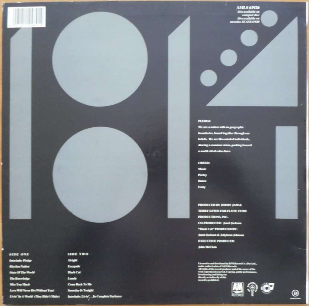 Janet Jackson - Rhythm Nation 1814