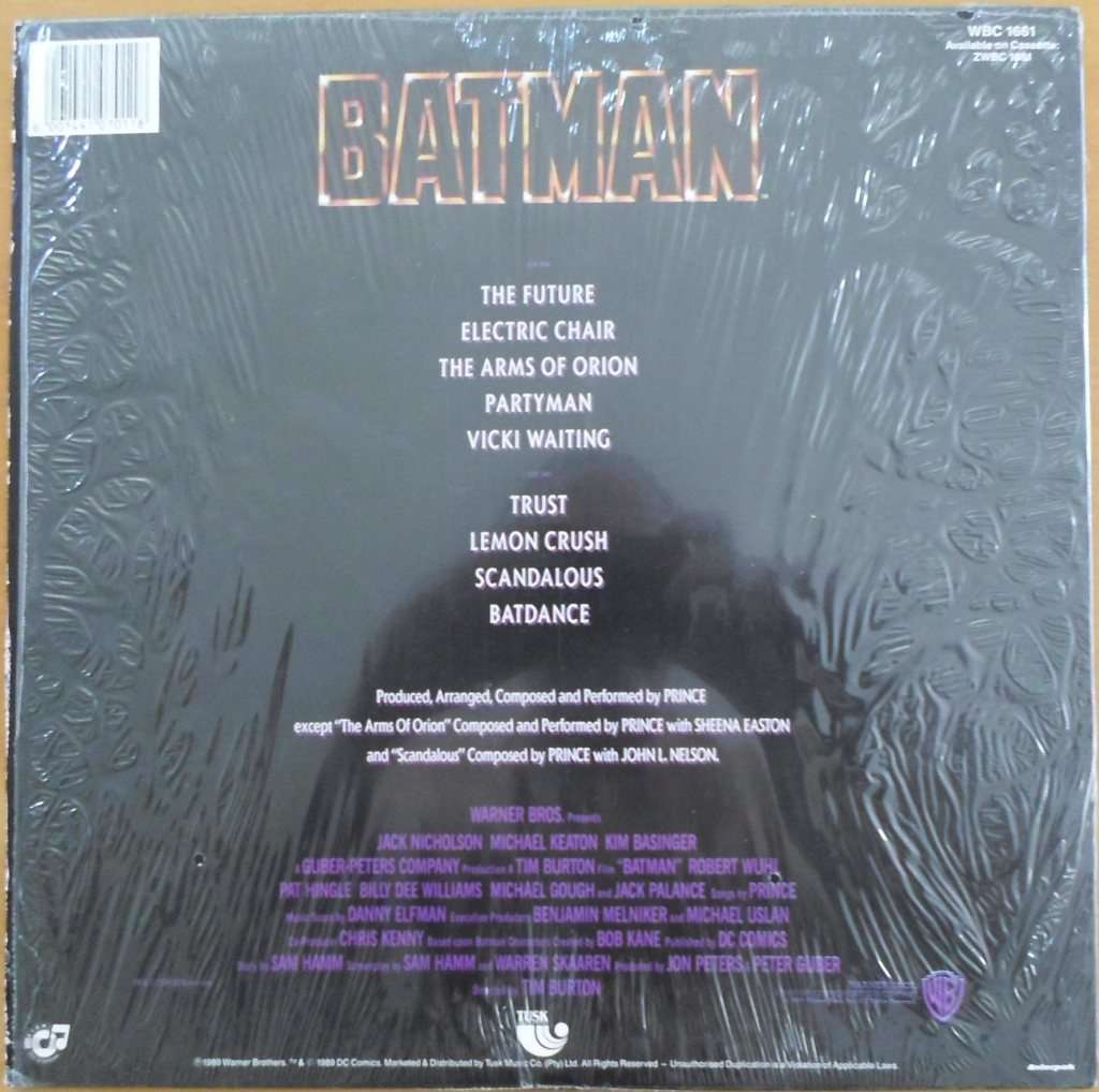 Prince - Batman (Motion Picture Soundtrack)