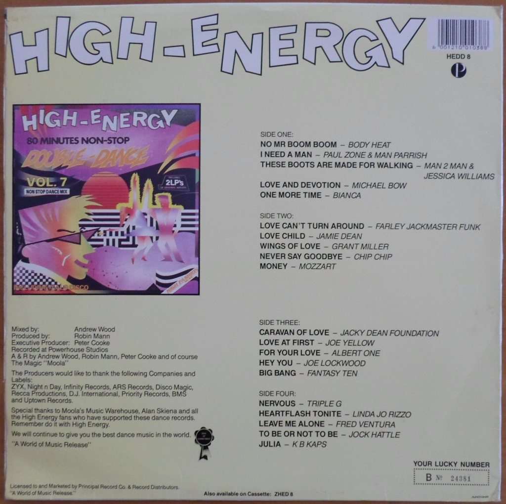 Various Artists - High-Energy Double-Dance Vol. 8