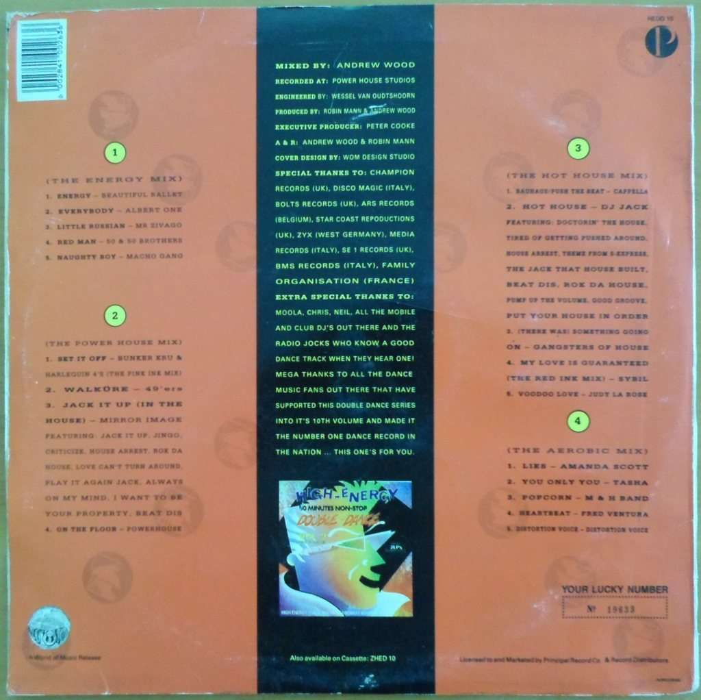 Various Artists - High-Energy Double Dance 10