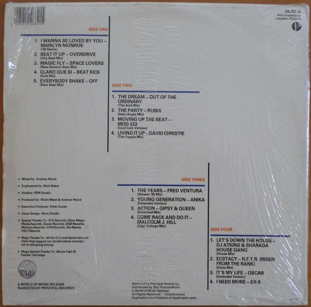 Various Artists - High-Energy Double Dance 12