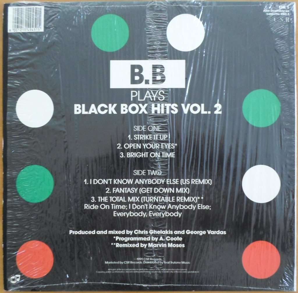 B.B - B.B Plays Black Box Hits Vol. 2