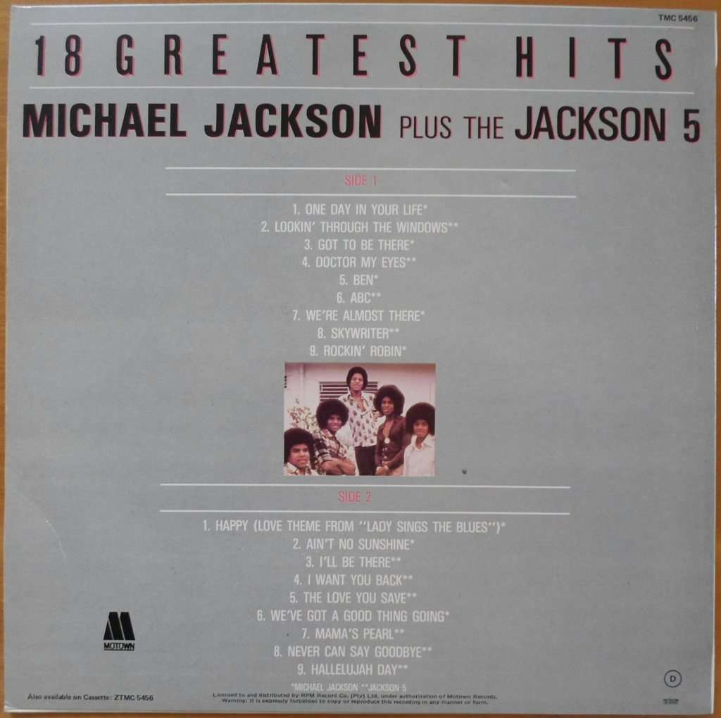 Michael Jackson Plus the Jackson 5 - 18 Greatest Hits
