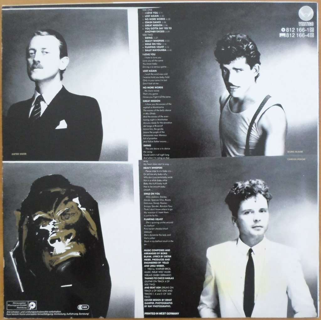 Yello - You Gotta Say Yes to Another Excess