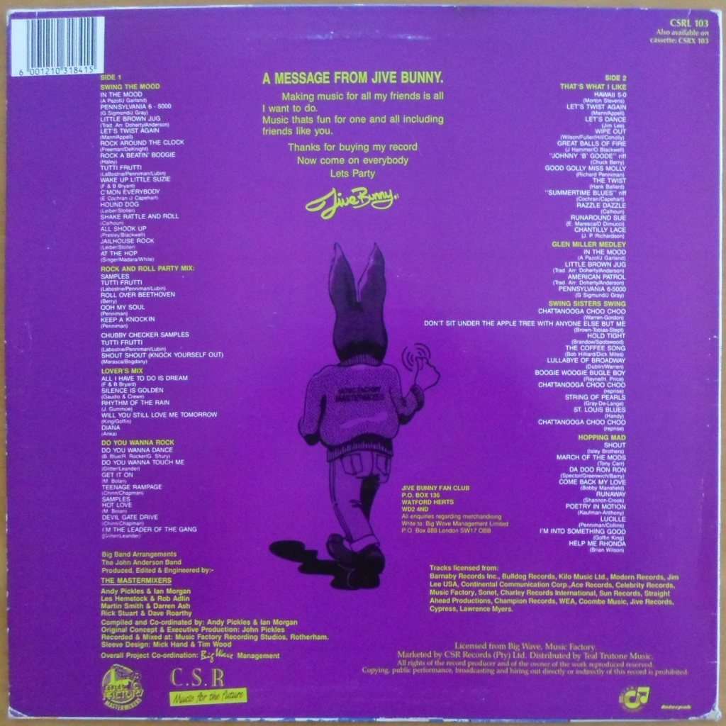 Jive Bunny and the Mastermixers - The Album