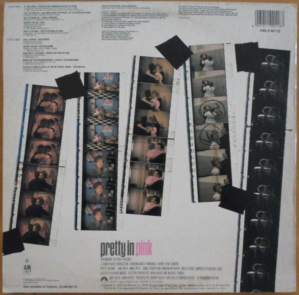 Various Artists - Pretty in Pink (Original Motion Picture Soundtrack)