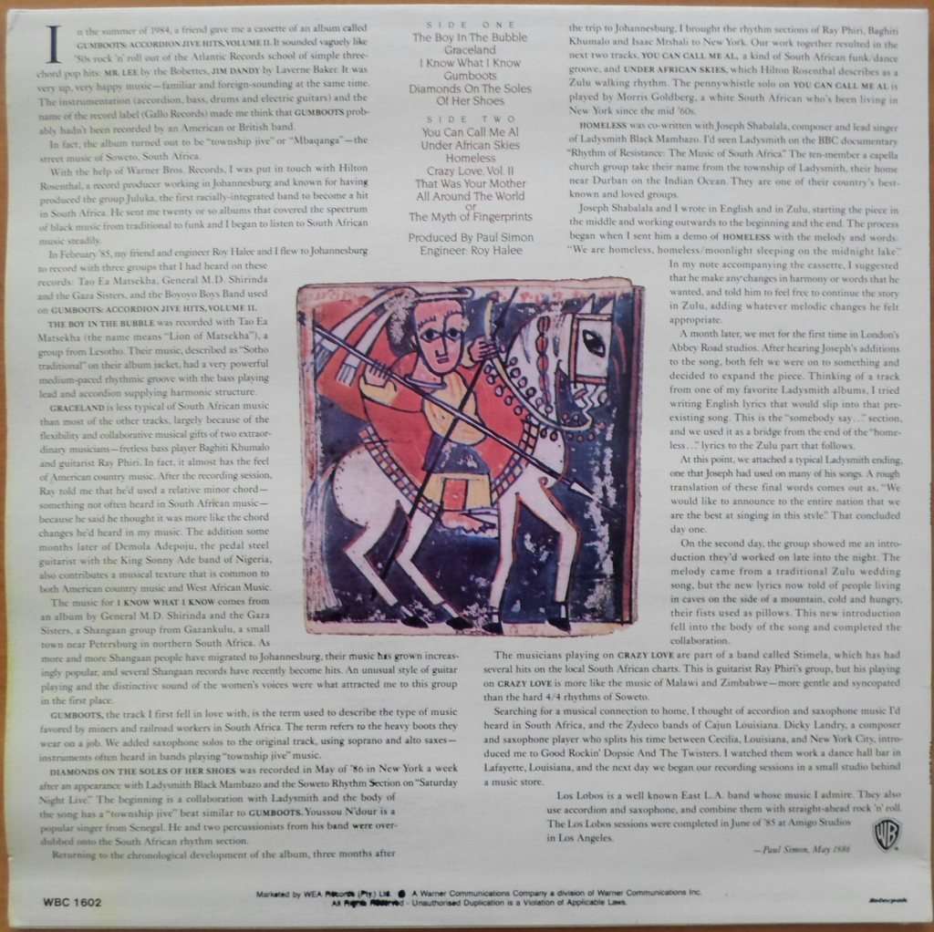 Paul Simon - Graceland