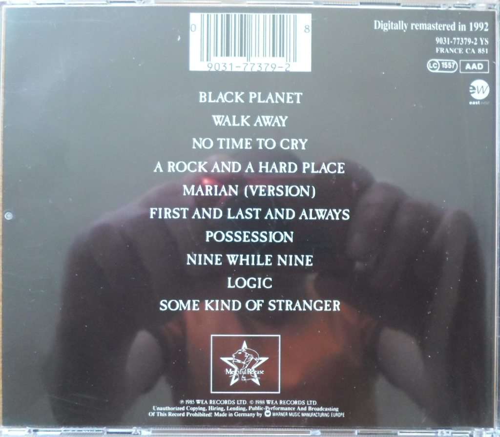 The Sisters of Mercy - First and Last and Always