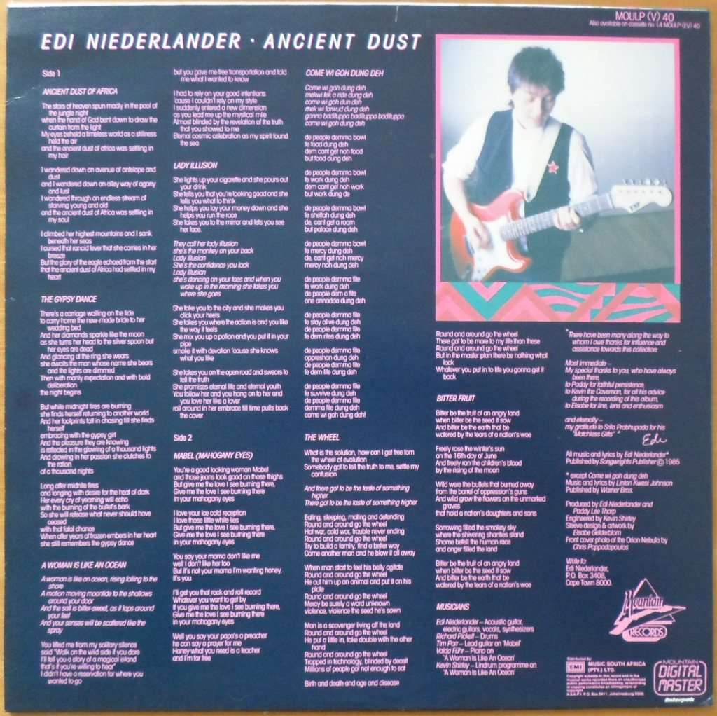 Edi Niederlander - Ancient Dust