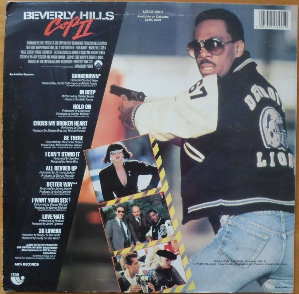 Various Artists - Beverly Hills Cop II (The Motion Picture Soundtrack Album)