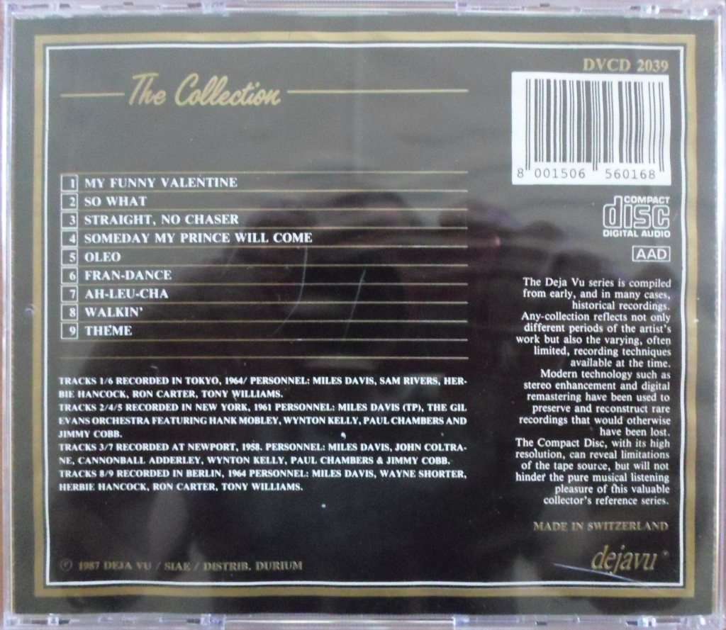 Miles Davis - The Miles Davis Collection - A Retrospective