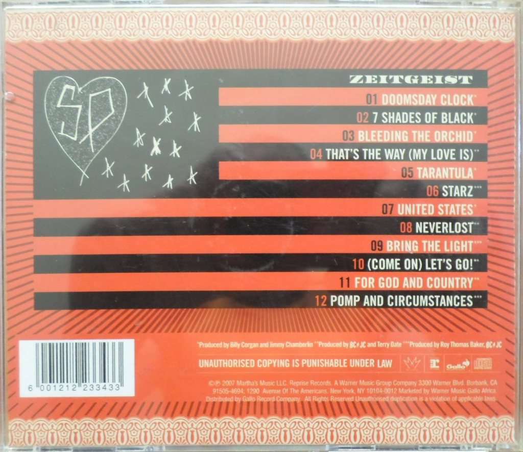 Smashing Pumpkins - Zeitgeist