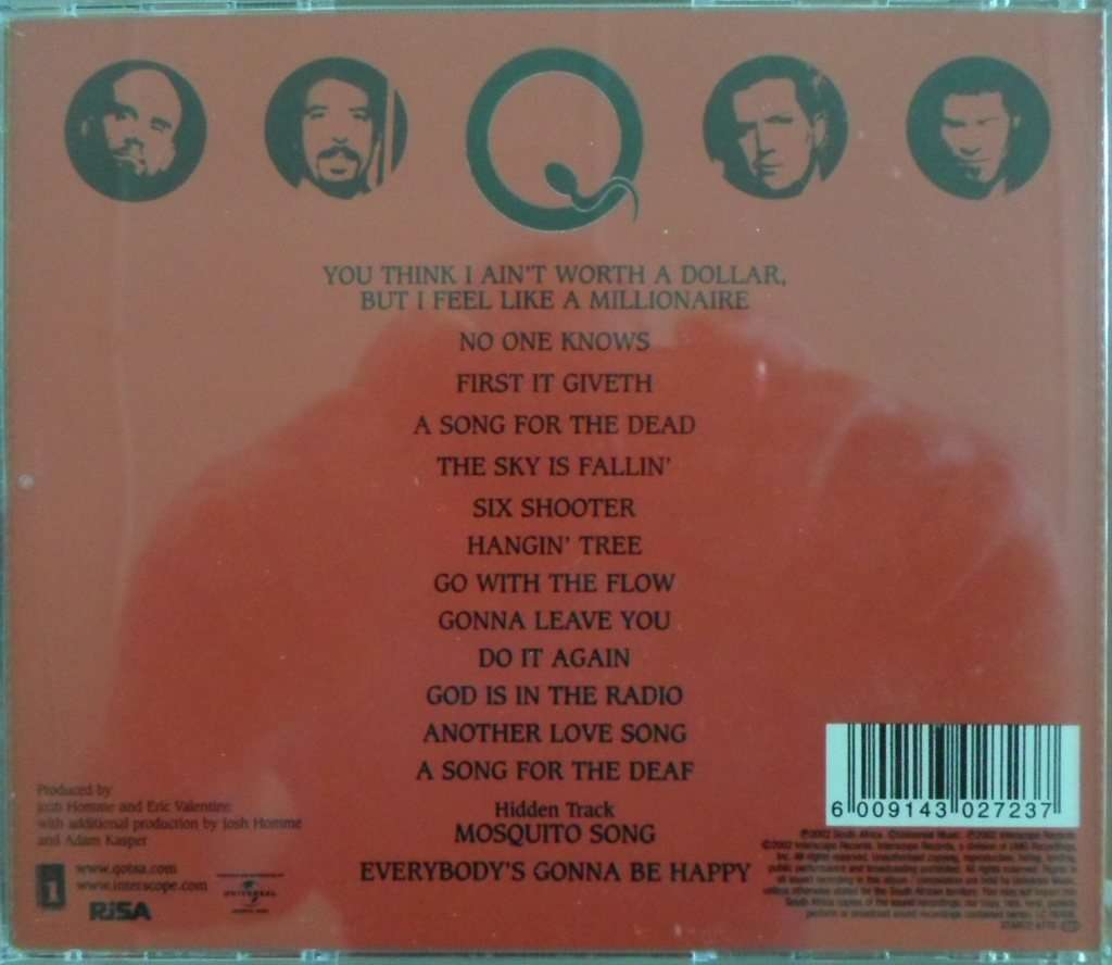 Queens of the Stone Age - Songs for the Deaf