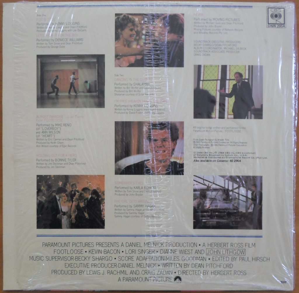 Various Artists - Footloose (Original Motion Picture Soundtrack)