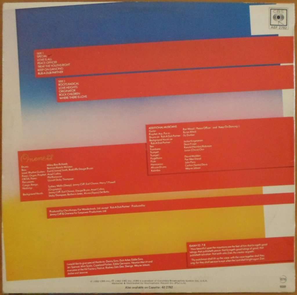 Jimmy Cliff - Special