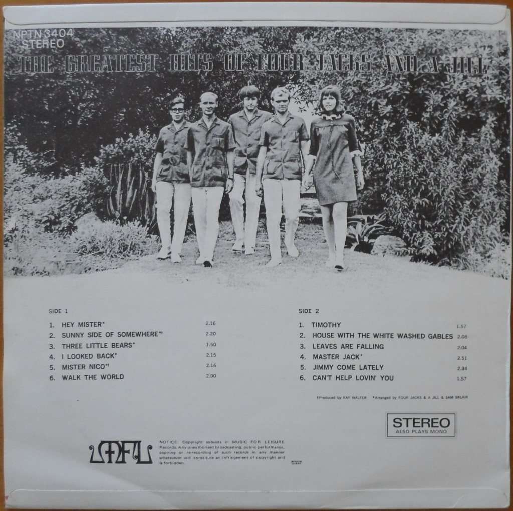 Four Jacks and a Jill - The Greatest Hits of Four Jacks and a Jill