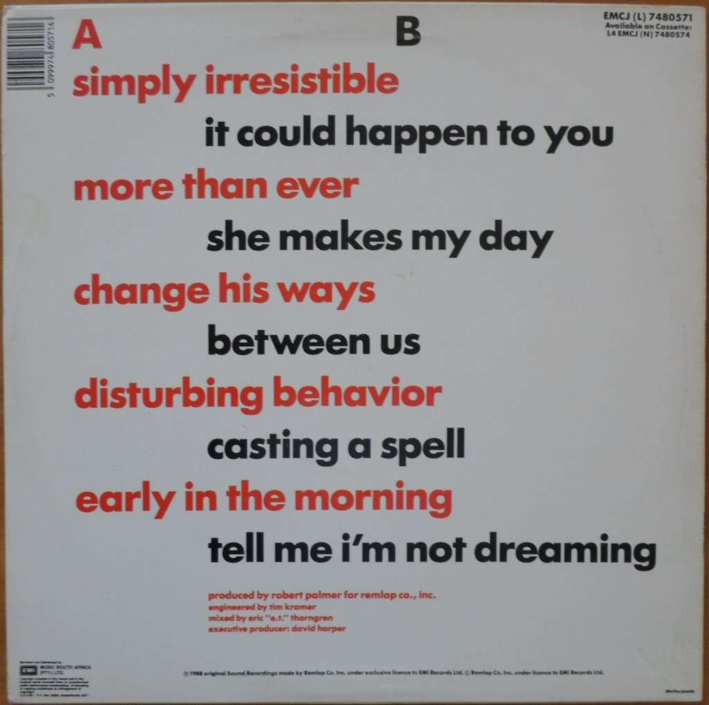 Robert Palmer - Heavy Nova