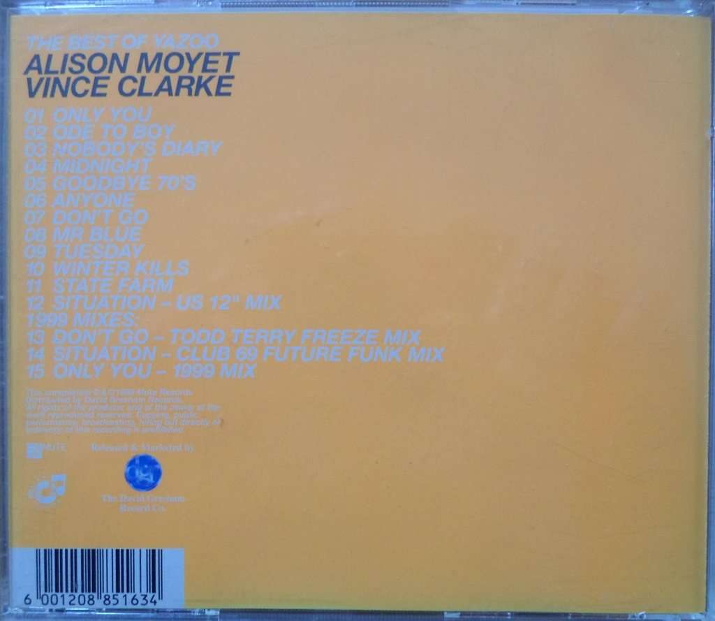 Yazoo - Only Yazoo (The Best of)