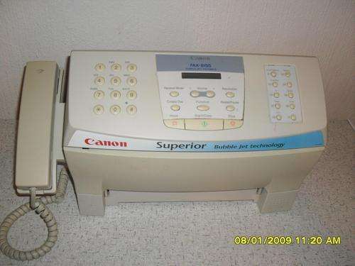 CANON FAX MACHINE BUBBLE JET TECHONOLOGY