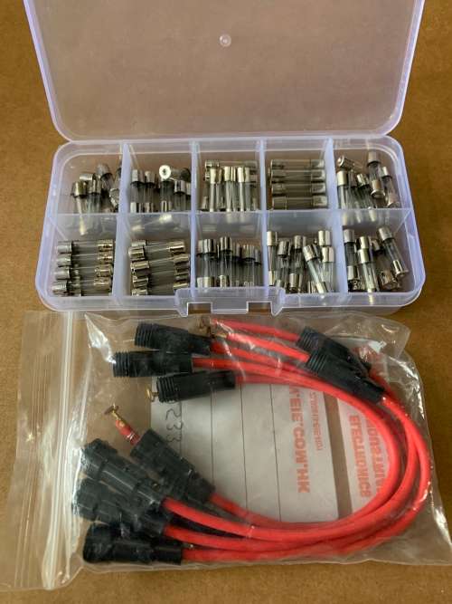 Various fuses + holders - Workshop Clearance Sale