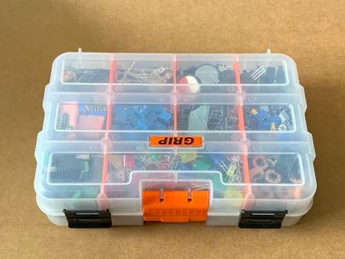 Nice case with selection of components - Workshop Clearance Sale