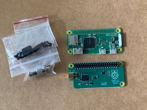 Raspberry Pi Zero W with DVB TV HAT (Digital TV) - Workshop Clearance Sale