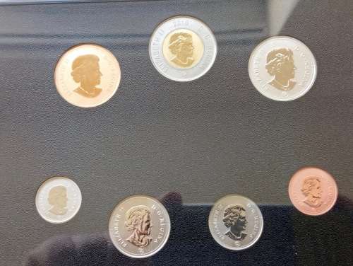 Royal Canadian Mint 2010 Specimen Coinage Set - Northern Harrier the only Hawk in Canada