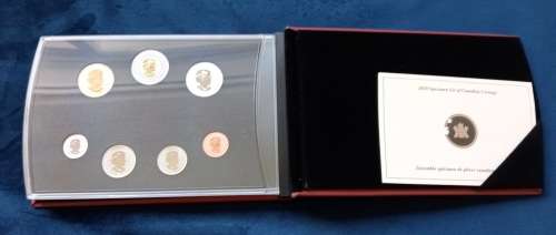Royal Canadian Mint 2010 Specimen Coinage Set - Northern Harrier the only Hawk in Canada