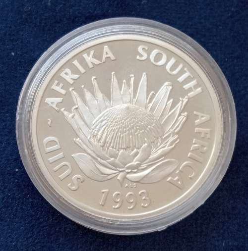 1993 - R1 SILVER PROOF COIN - BANKING