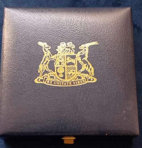 R1 SILVER PROTEA PROOF S A COIN - Nursing