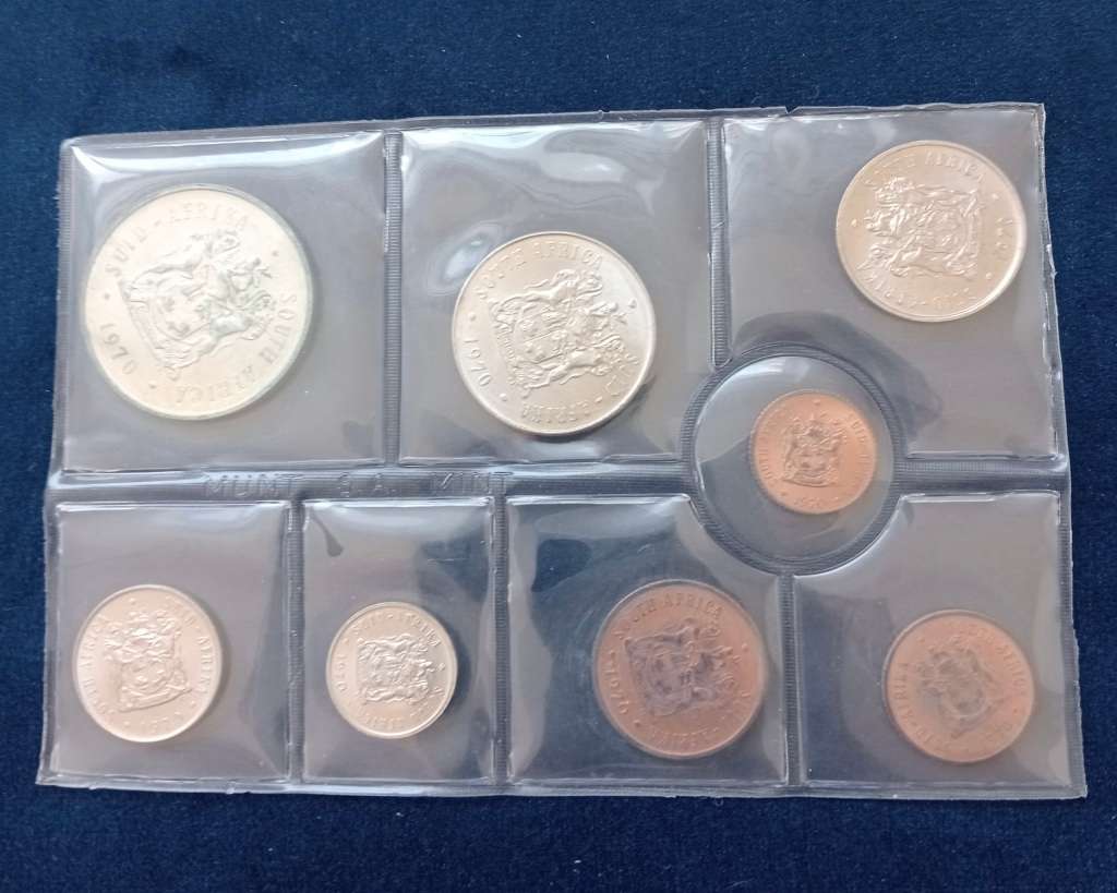 1969 & 1970 S A Mint SETS - Uncirculated WITH S A MINT SEAL (TWO SETS)