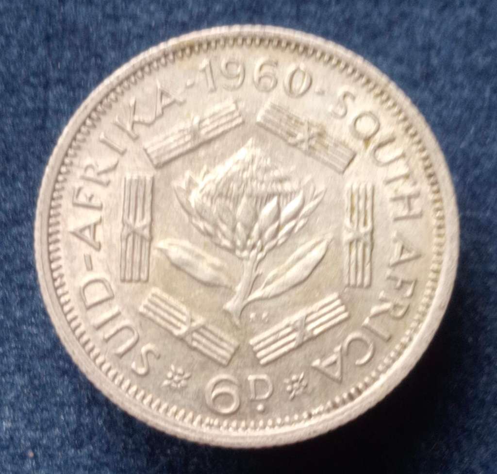 1960 Sixpence Queen Elizabeth ll