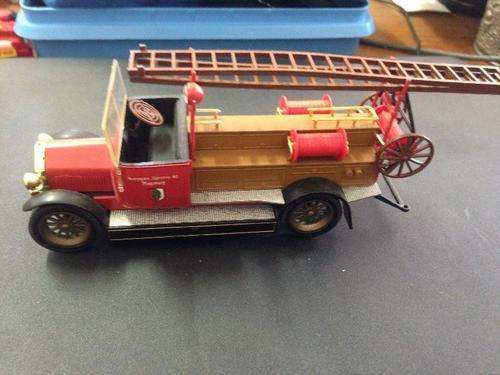 1:43 WEST GERMANY CONRAD 1027 ANTIQUE FIRE TRUCK