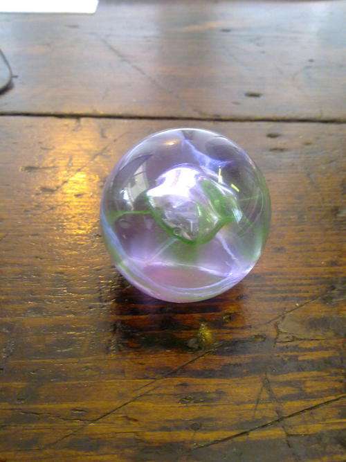A beautiful Caithness mooncrystal paperweight