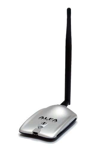 Alfa Network 1000mW High Power Wireless G 802.11g Wi-Fi USB Adapter with 5dBi Antenna AWUS036H V5