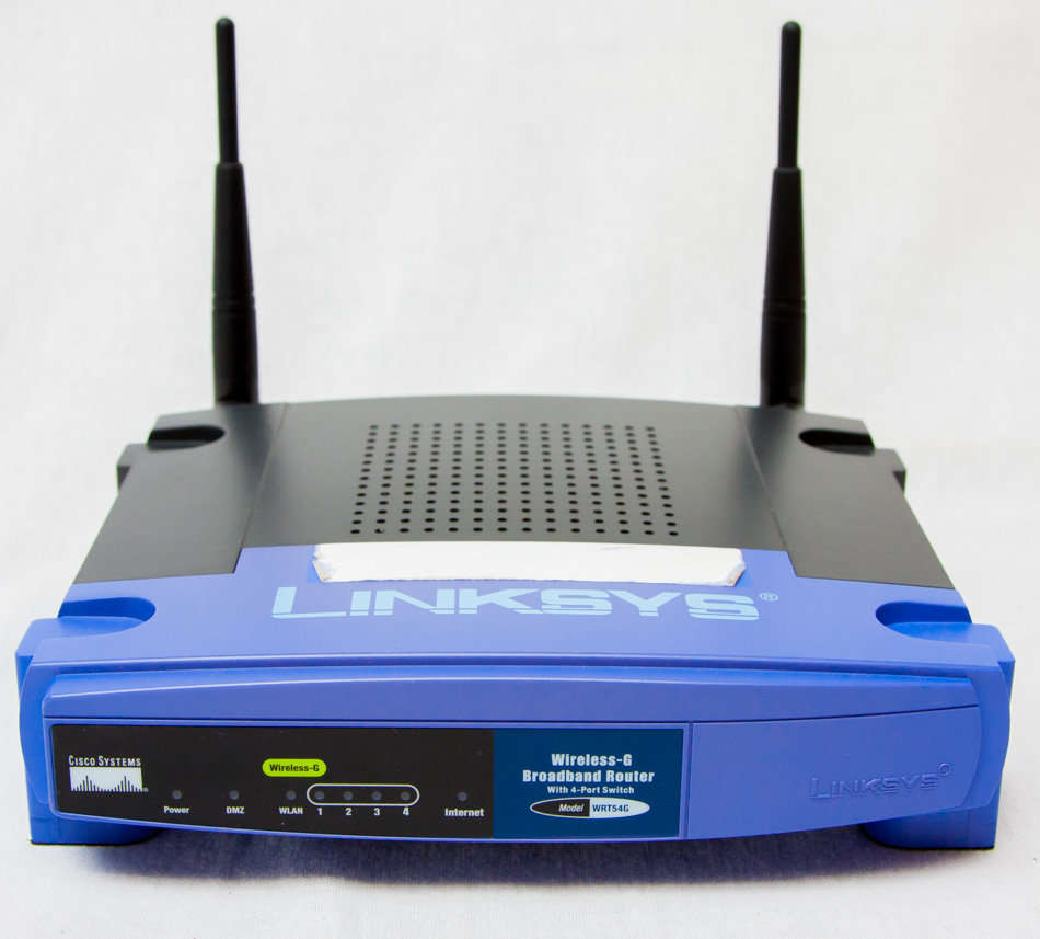 Linksys WRT54G Wireless-G BroadBand Router
