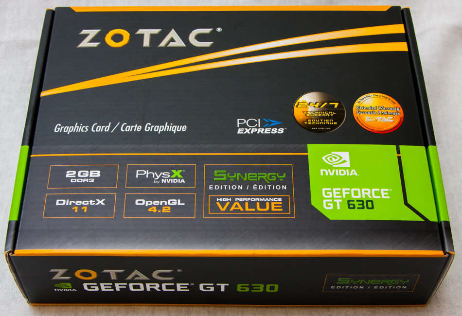 ZOTAC Nvidia GEFORCE GT 630 2GB 128-bit DDR3 PCI-E Graphics Card