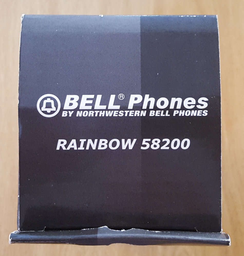 Bell Corded Telephone: Rainbow 58200