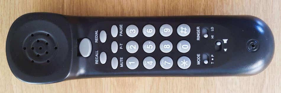 Bell Corded Telephone: Rainbow 58200