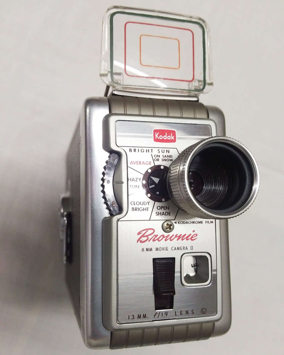 8 mm Brownie Movie Cine Camera Model 2 with Field Case and Kodascope Film Splicing Outfit