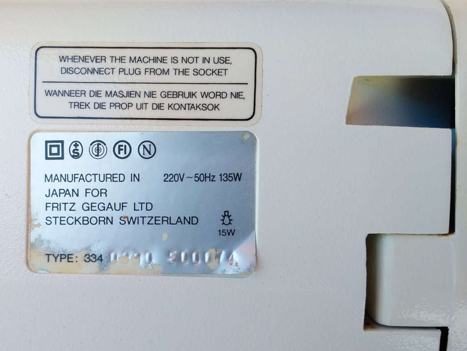 Beautiful Bernina Bernette Overlocker MO-334DS E