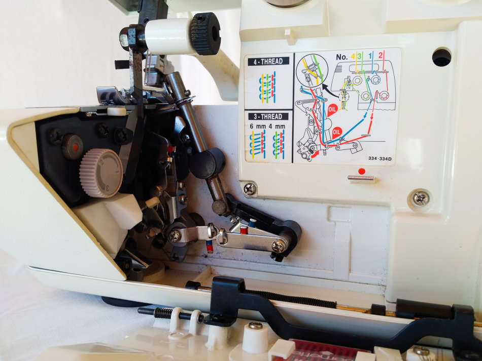 Beautiful Bernina Bernette Overlocker MO-334DS E