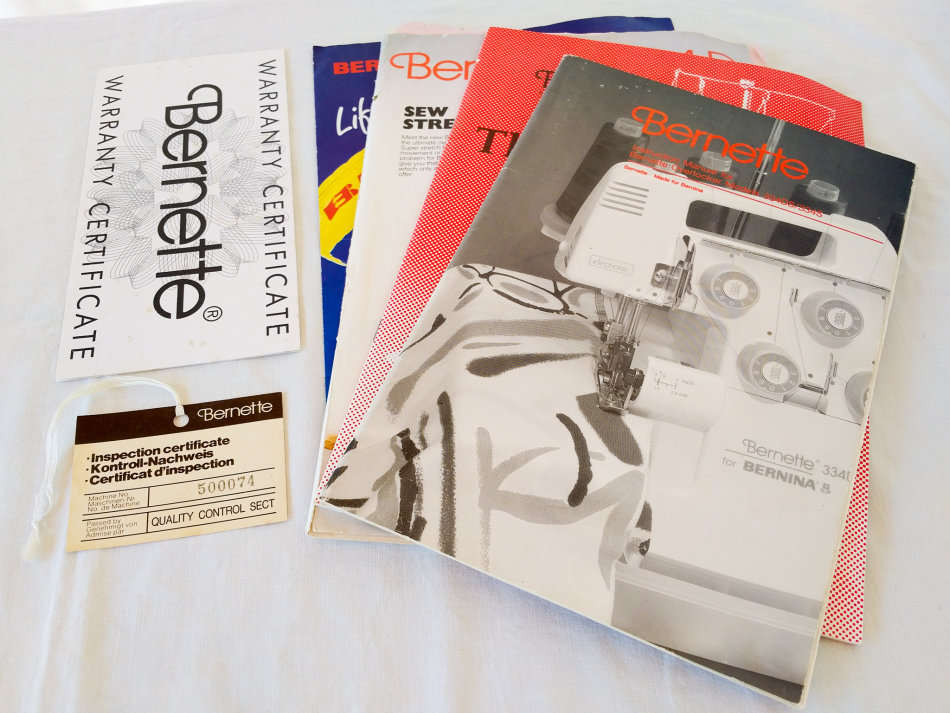 Beautiful Bernina Bernette Overlocker MO-334DS E