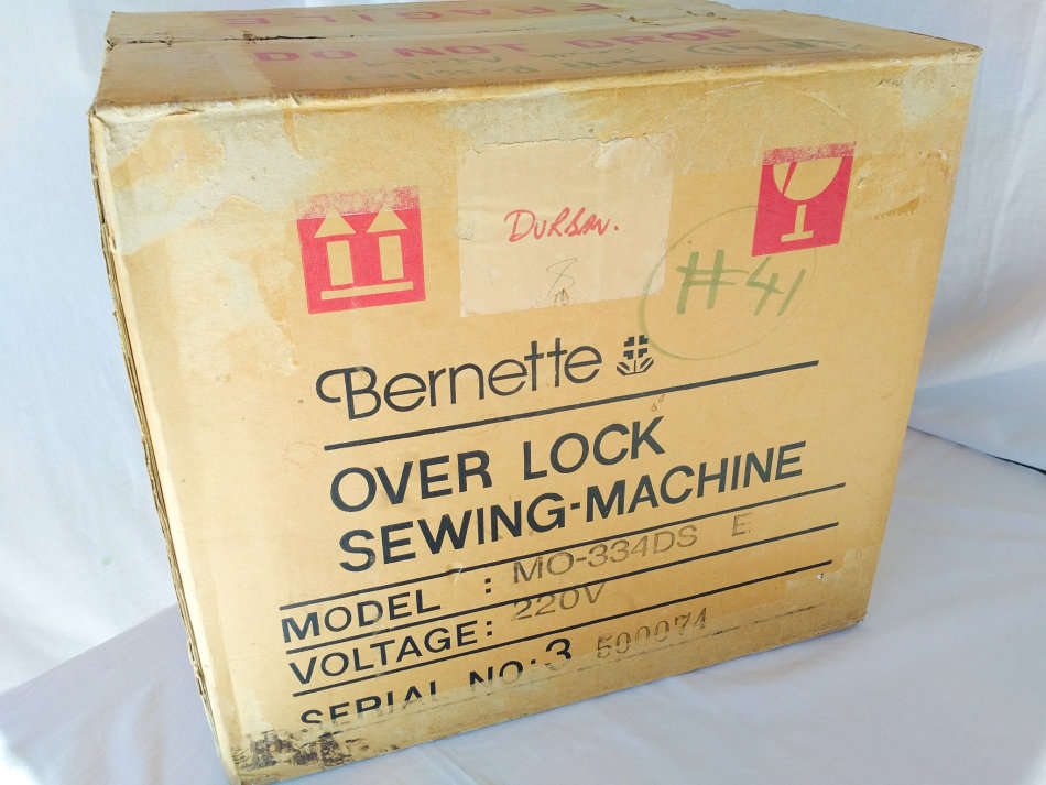 Beautiful Bernina Bernette Overlocker MO-334DS E