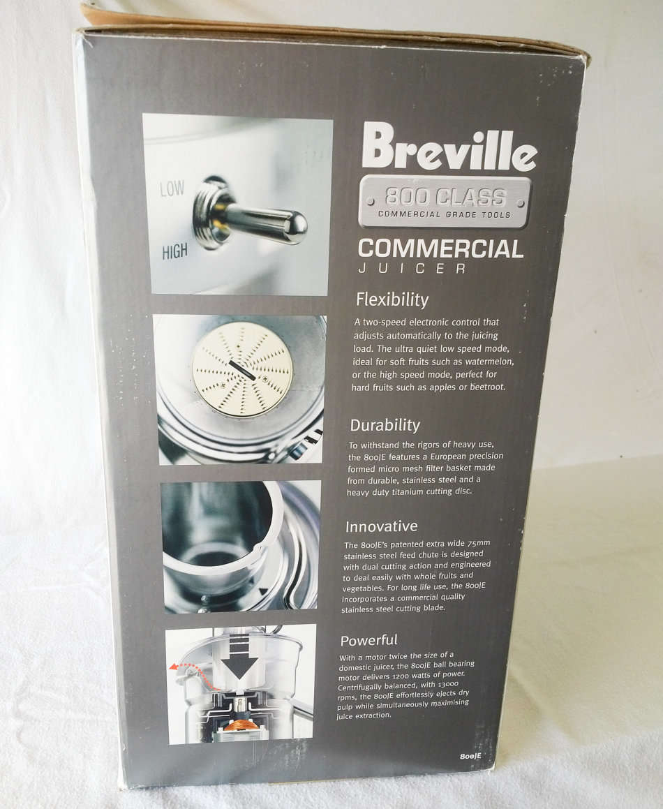 1200W Breville Commercial Juicer 800JE