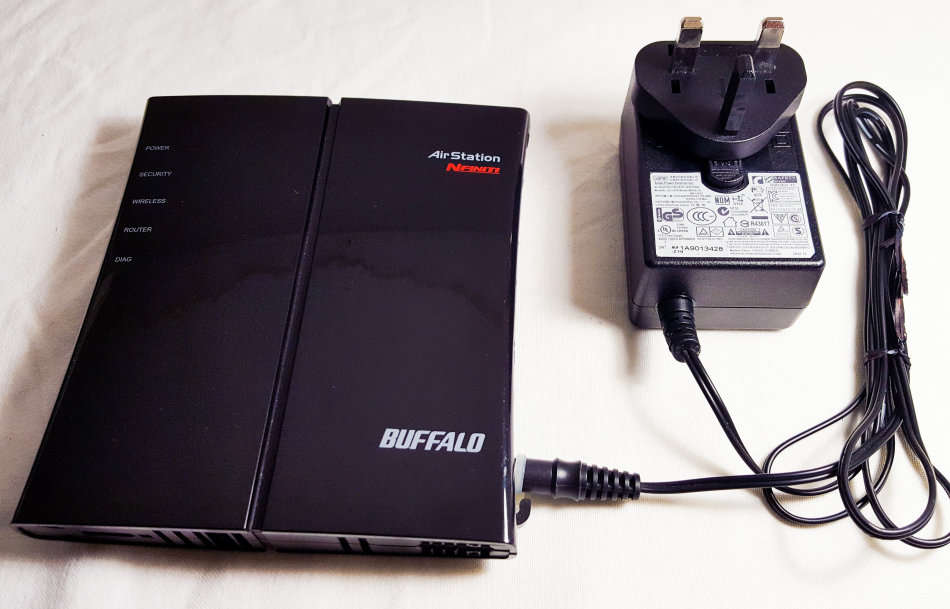 Buffalo WHR-G300N V2 AirStation Nfiniti Wireless-N Router and Access Point