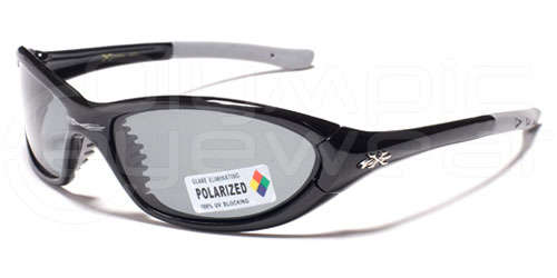 X-Loop Polarized Wrap Sunglasses