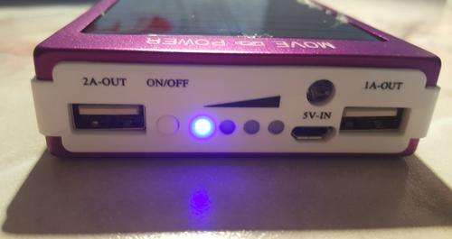 20000 MAH SOLAR and Home power powerbank for cellphones, tablets, psp etc - see specs