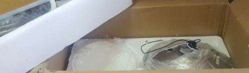 Modern DELUXE Ceiling fan 132 cm 3 blades with lights remote operated