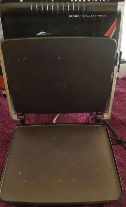 4 slice stainless sandwich press